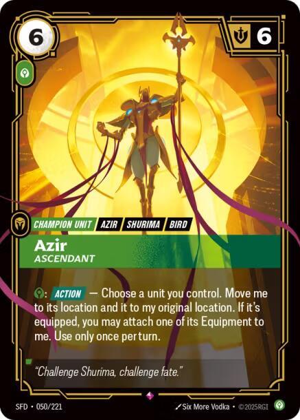 Azir, Ascendant card image