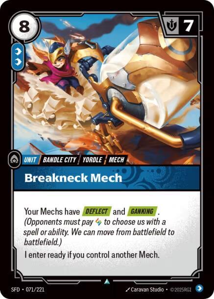 Breakneck Mech card image