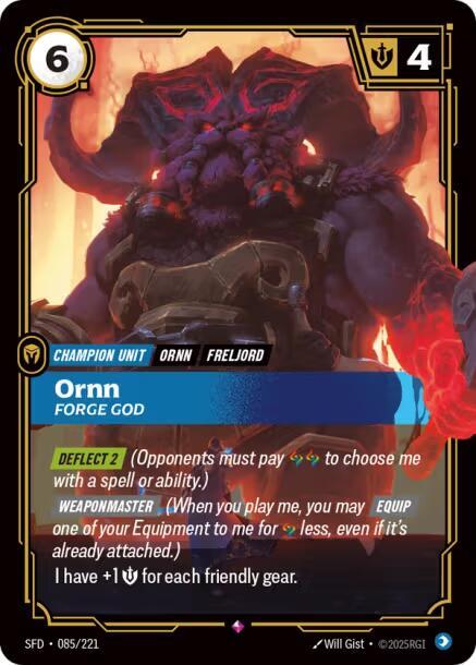Ornn, Forge God card image