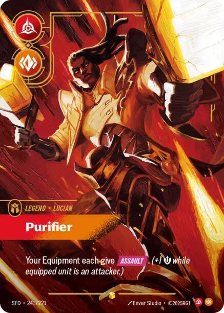 Lucian, Purifier (Overnumbered) card image