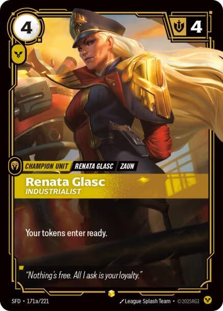 Renata Glasc, Industrialist (Alternate Art) card image
