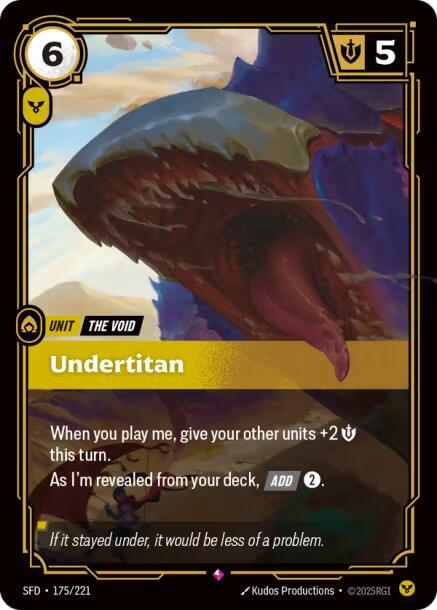 Undertitan card image