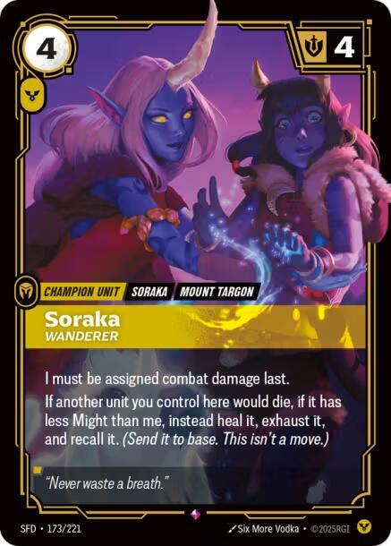 Soraka, Wanderer card image