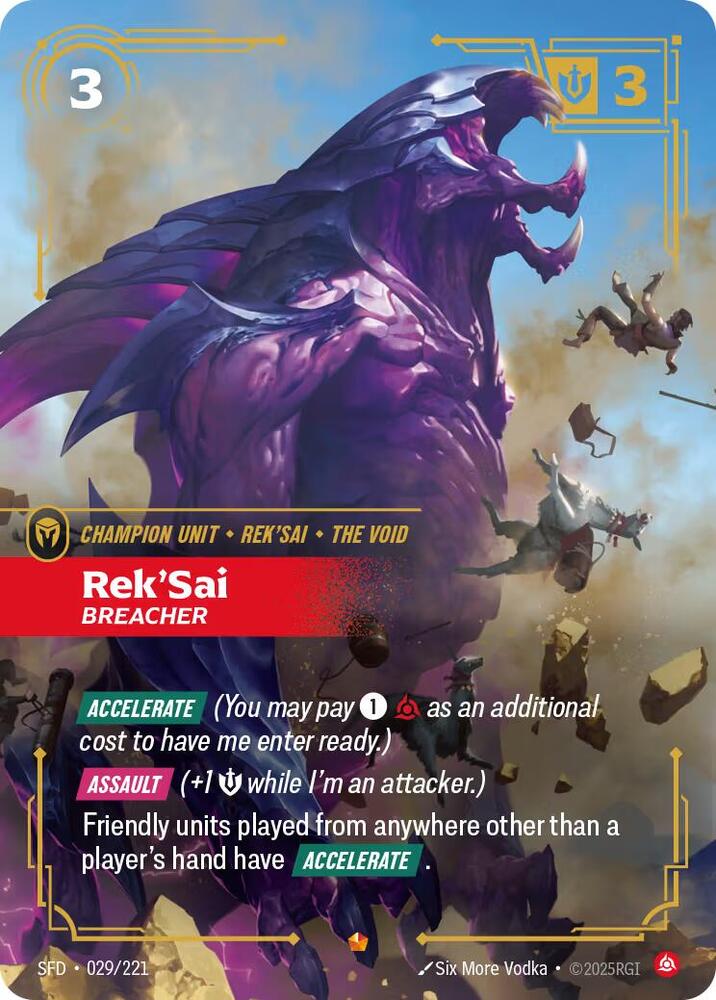 Rek'Sai, Breacher card image