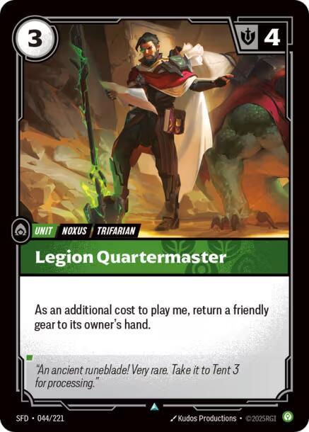 Legion Quartermaster card image