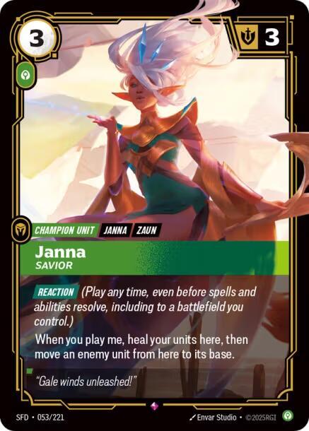 Janna, Savior card image