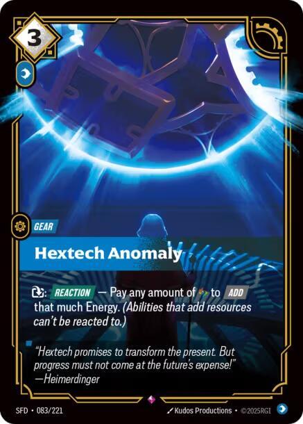Hextech Anomaly card image