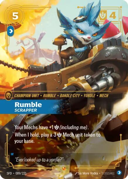 Rumble, Scrapper card image