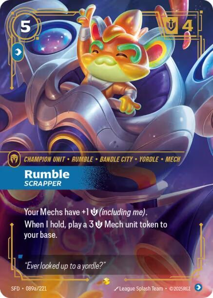Rumble, Scrapper (Alternate Art) card image