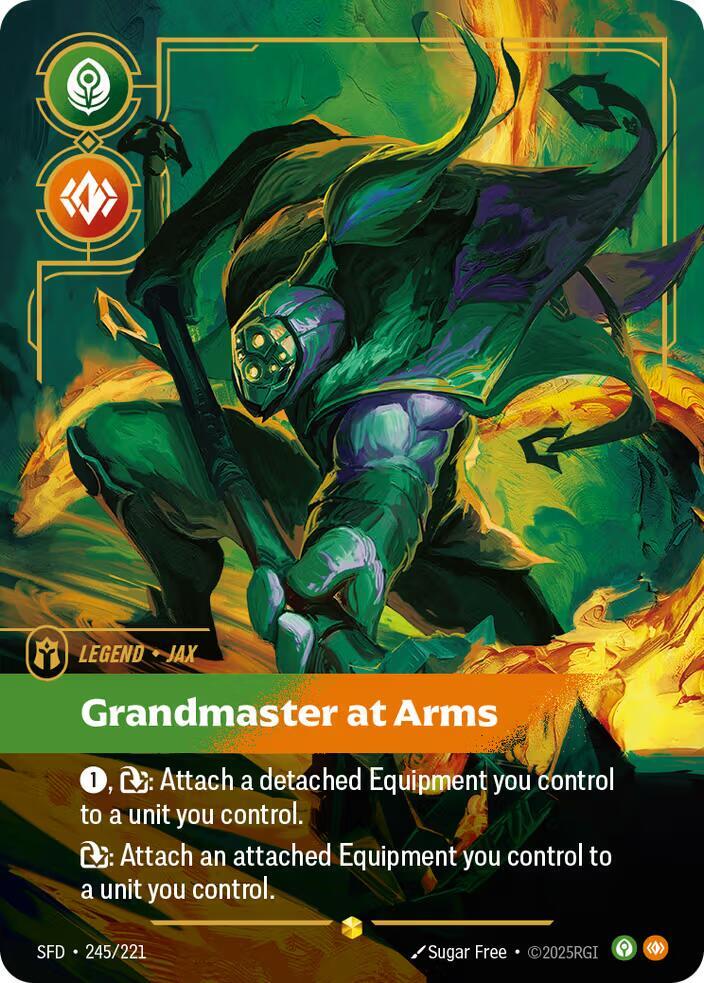 Jax, Grandmaster At Arms (Overnumbered) card image