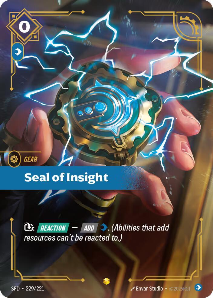 Seal of Insight (Overnumbered) card image
