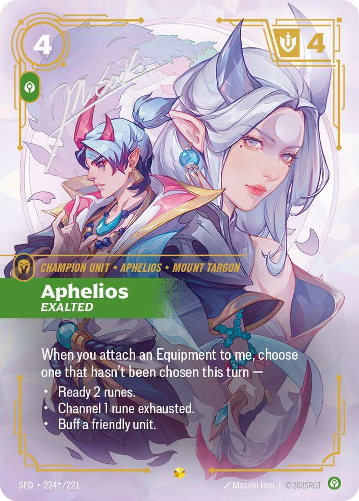 Aphelios, Exalted (Signature) card image