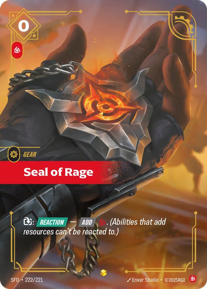 Seal of Rage (Overnumbered) card image