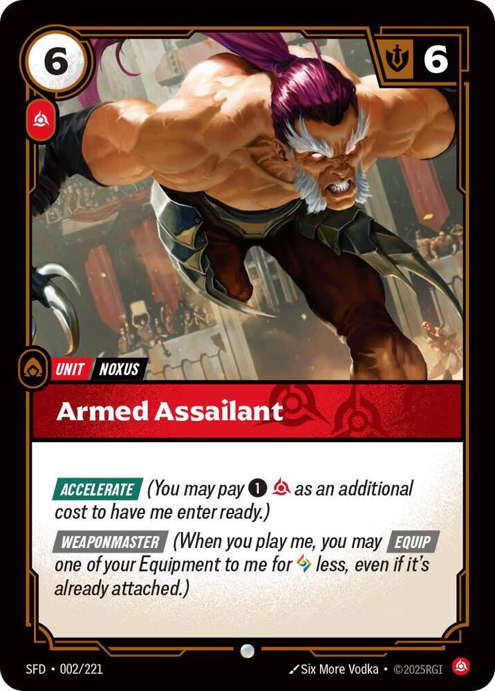 Armed Assailant card image