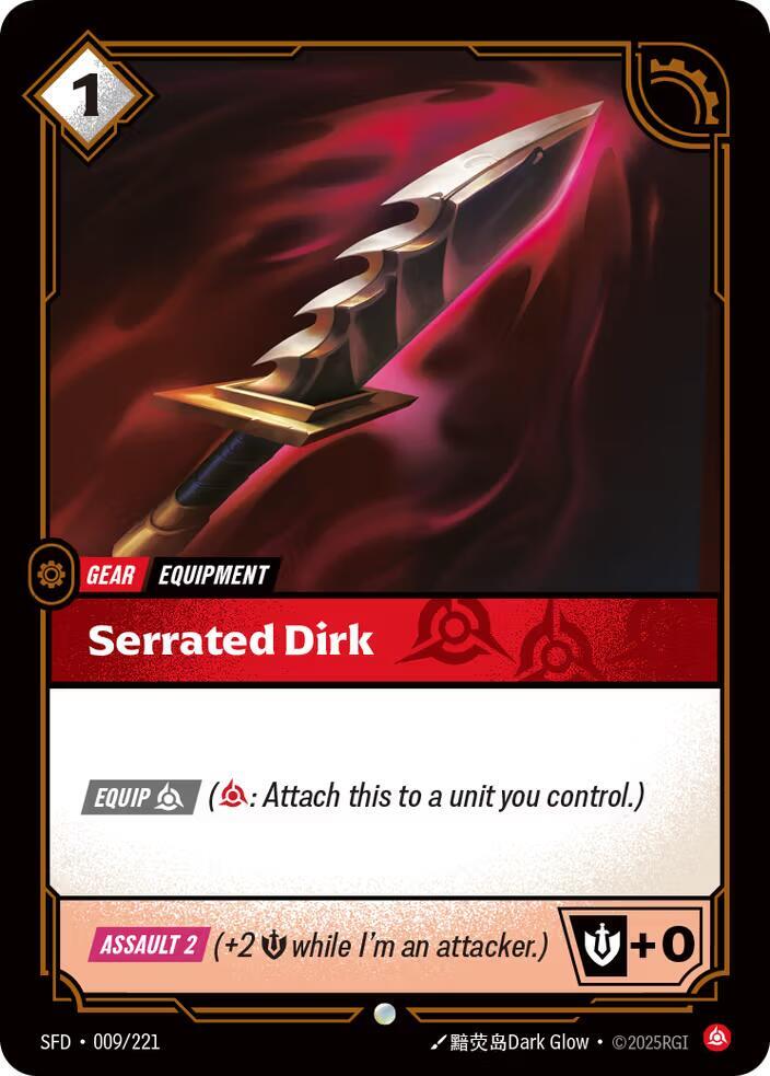 Serrated Dirk card image