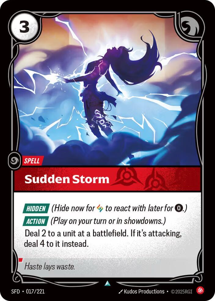Sudden Storm card image