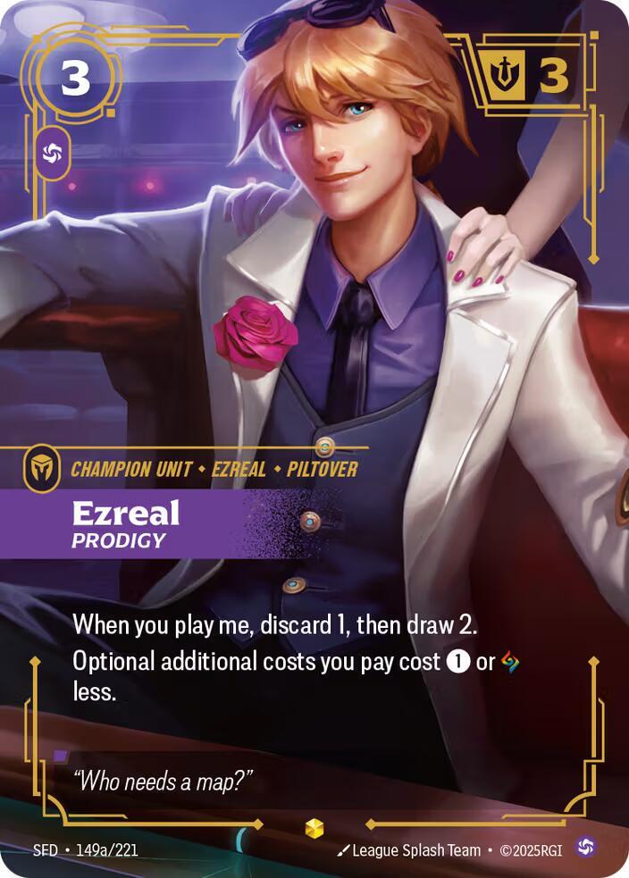Ezreal, Prodigy (Alternate Art) card image