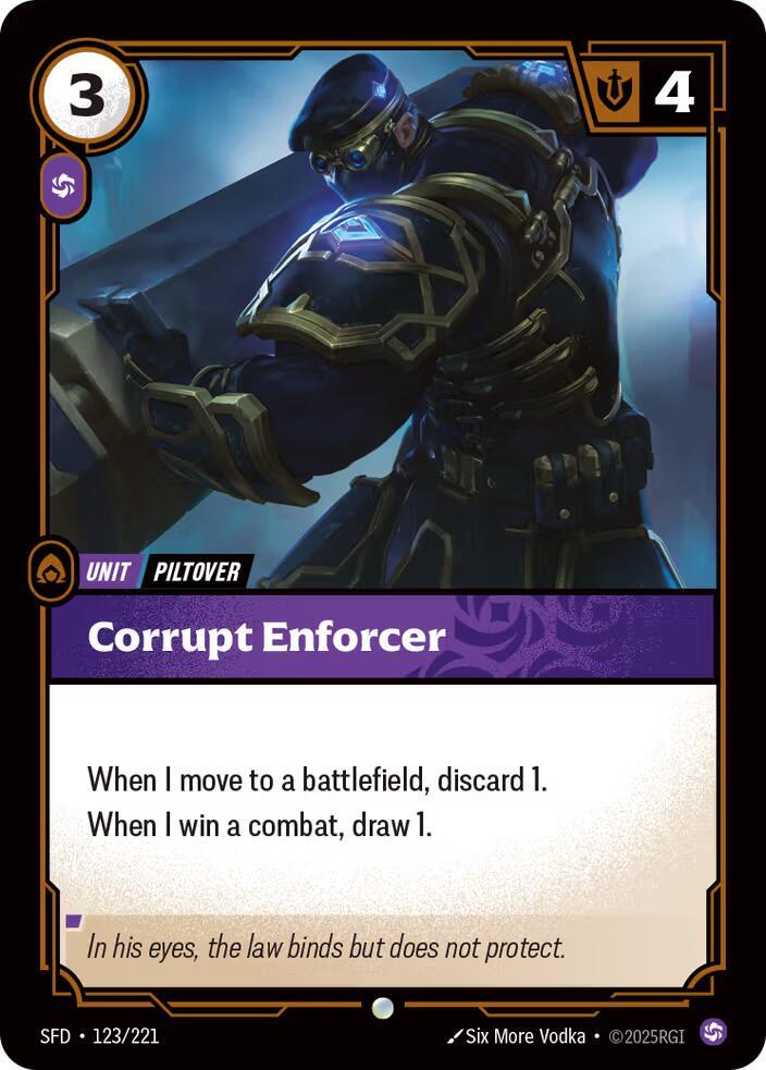 Corrupt Enforcer card image