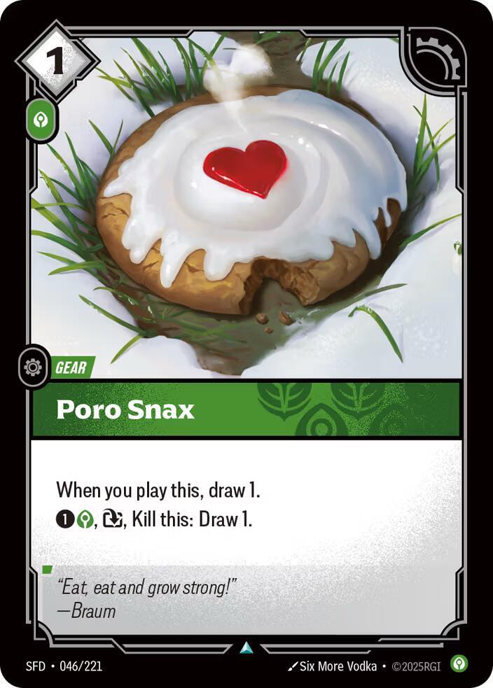 Poro Snax card image