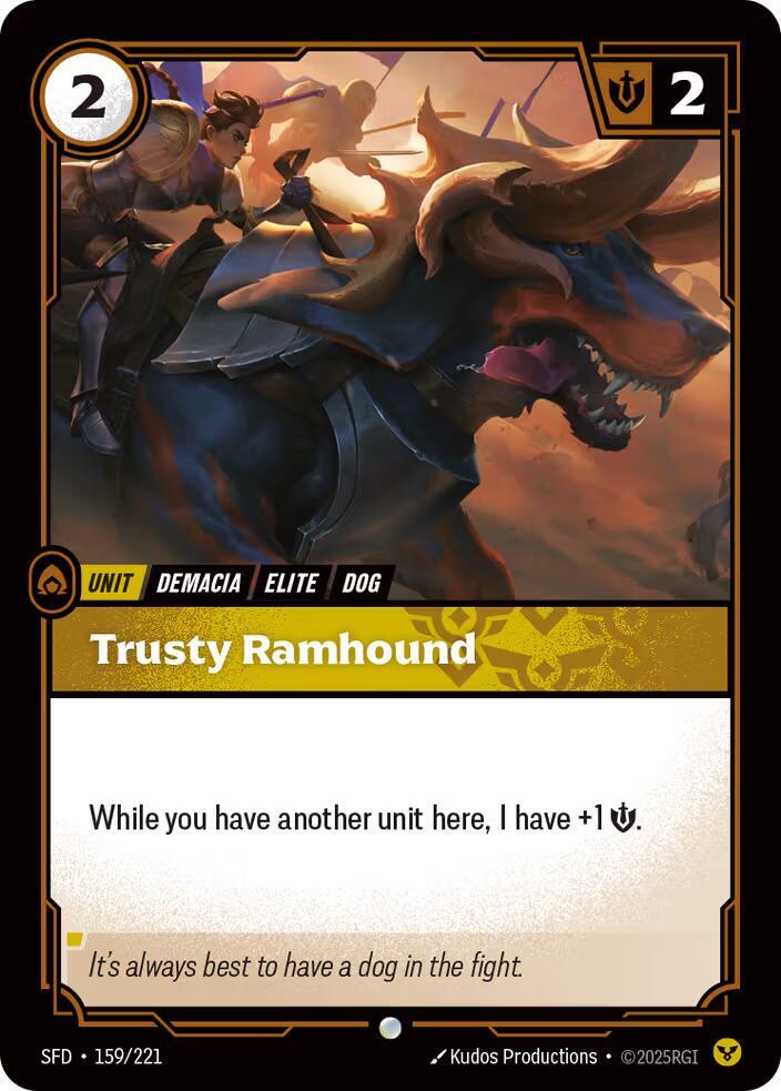 Trusty Ramhound card image
