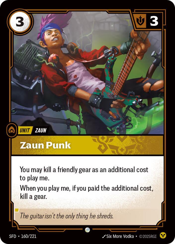 Zaun Punk card image