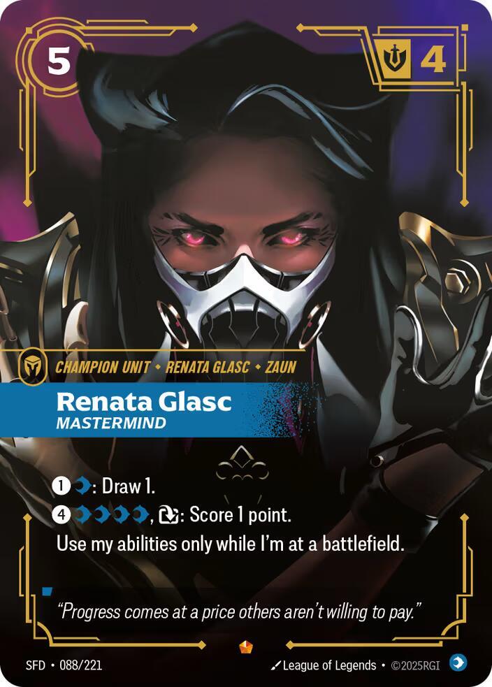 Renata Glasc, Mastermind card image