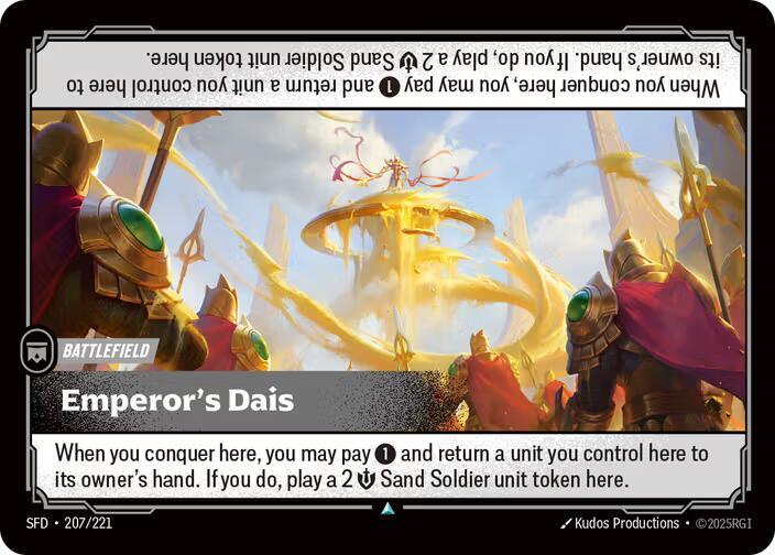 Emperor's Dais card image