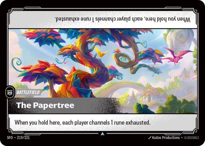 The Papertree card image