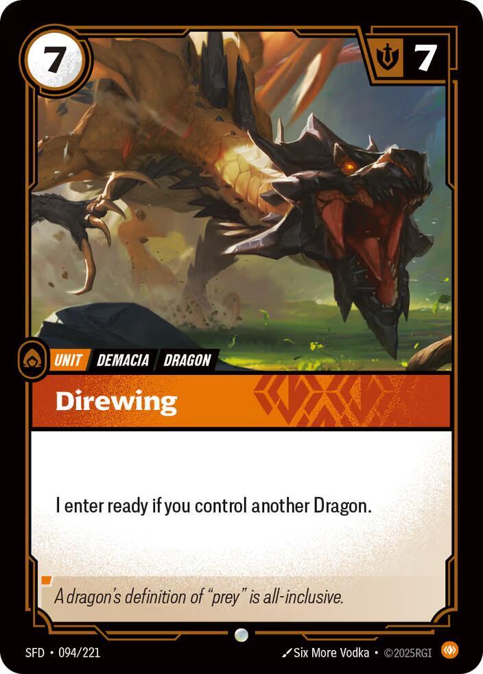 Direwing card image