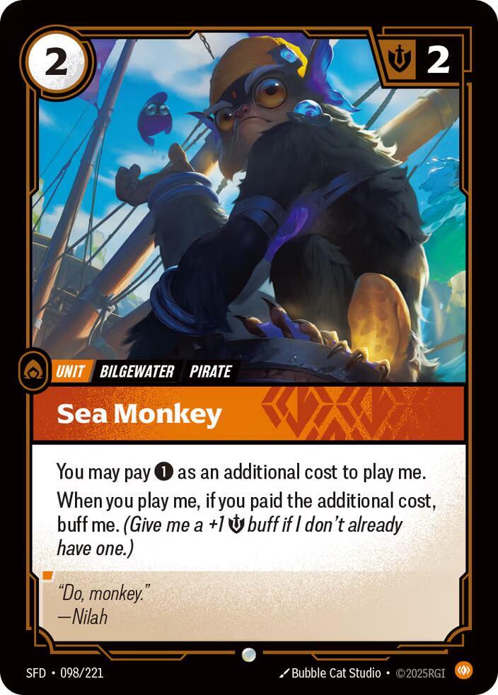 Sea Monkey card image