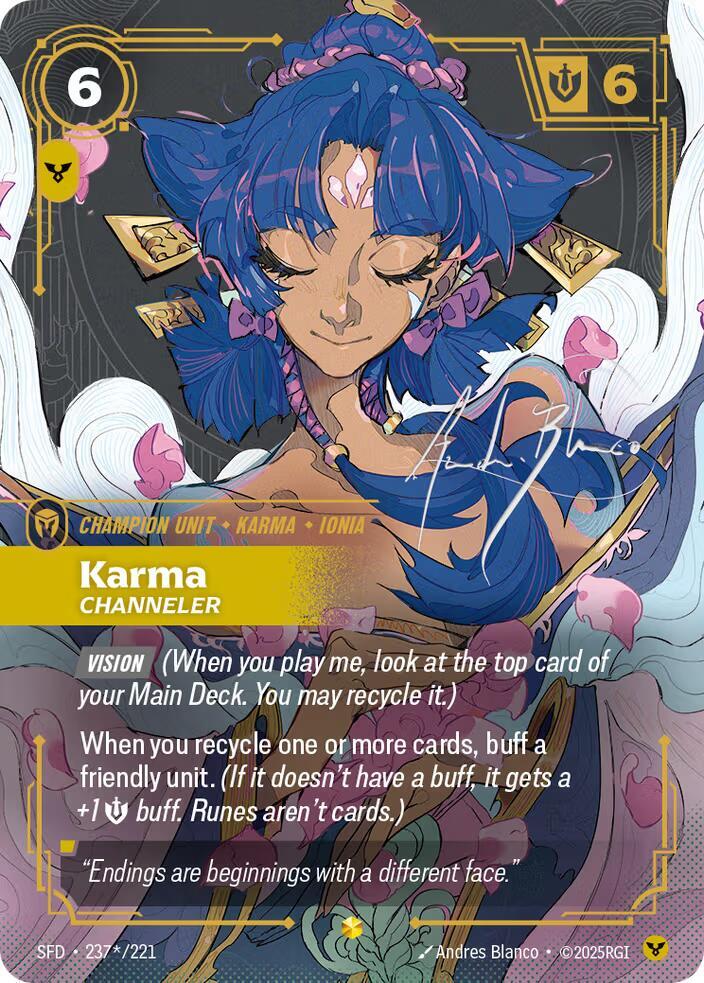 Karma, Channeler (Signature) card image