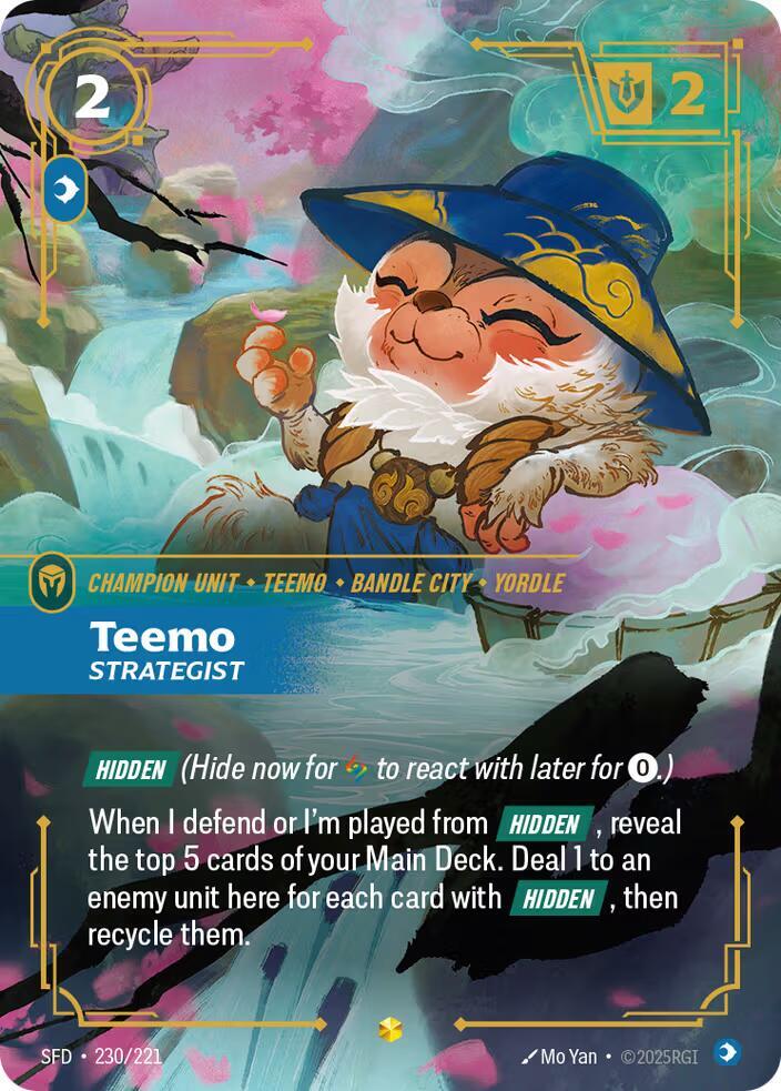 Teemo, Strategist (Overnumbered) card image