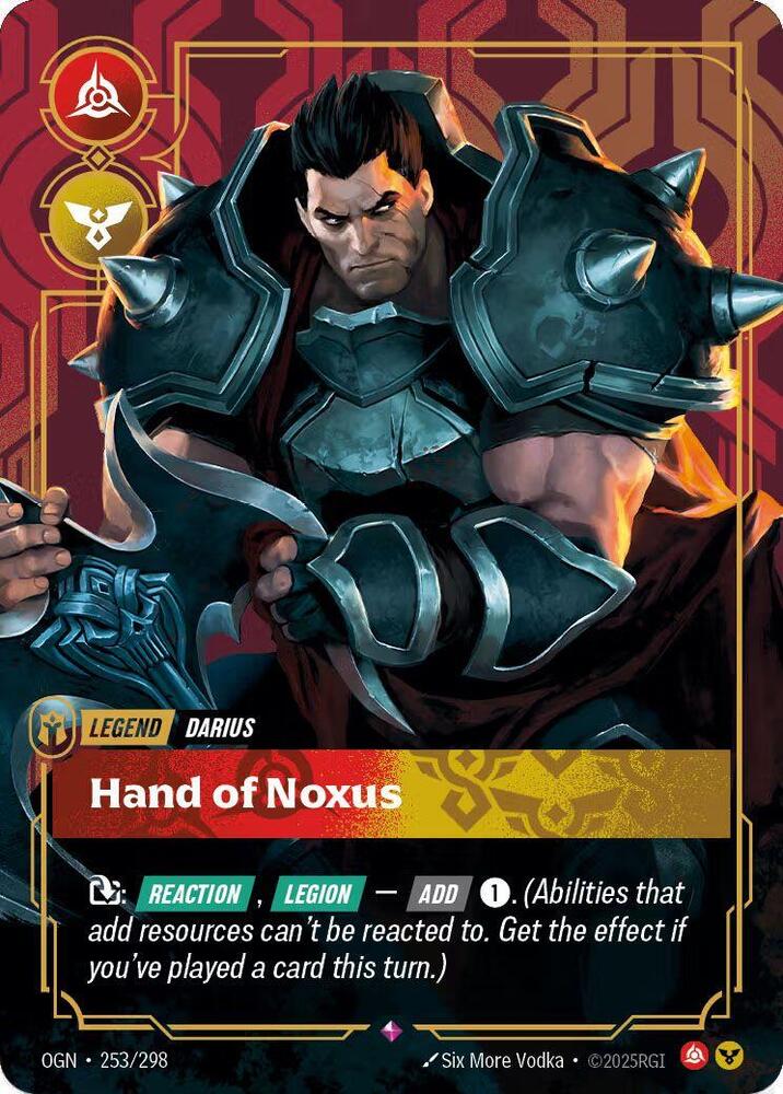 Darius, Hand of Noxus (Metal) (Best Of) card image