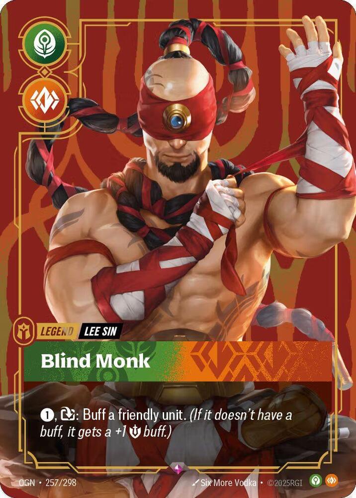 Lee Sin, Blind Monk (Metal) (Best Of) card image