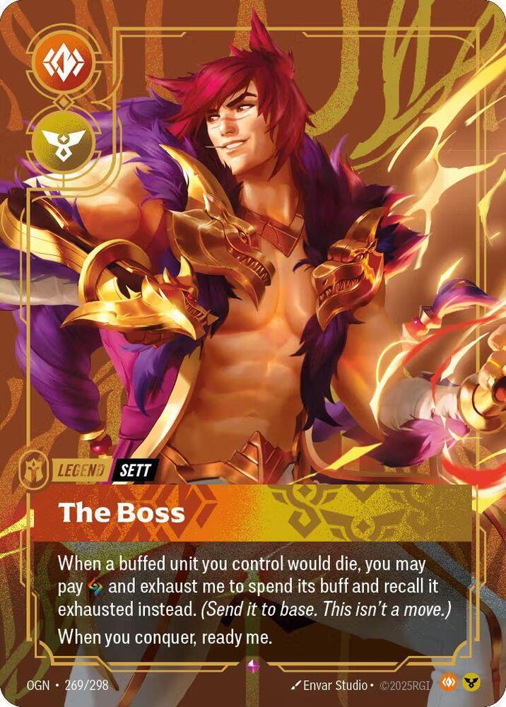 Sett, The Boss (Metal) (Best Of) card image
