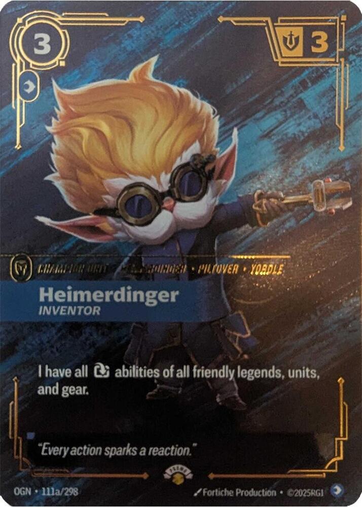 Heimerdinger, Inventor card image
