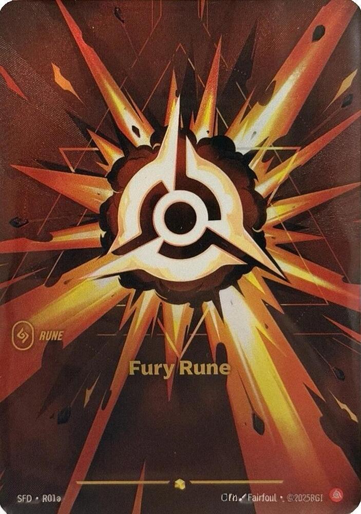 Fury Rune (R01a) card image