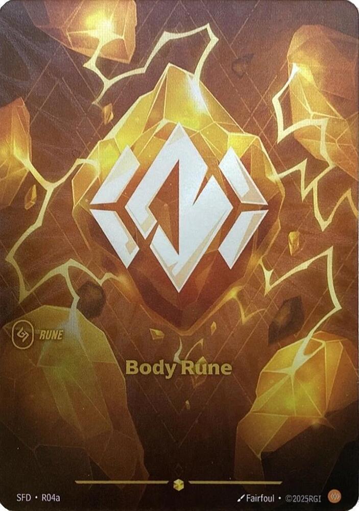 Body Rune (R04a) card image