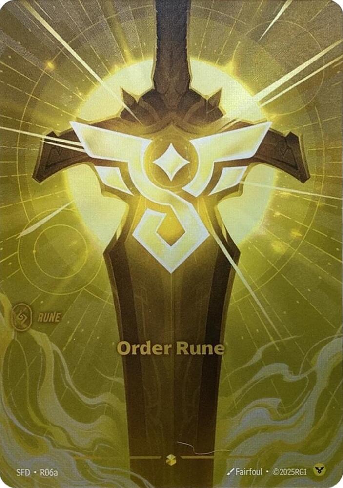 Order Rune (R06a) card image