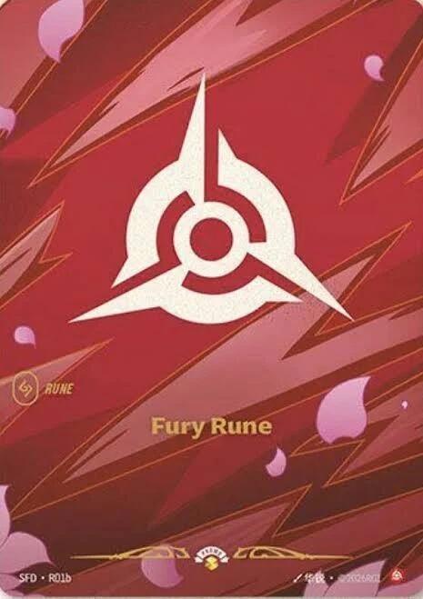 Fury Rune (R01b) card image
