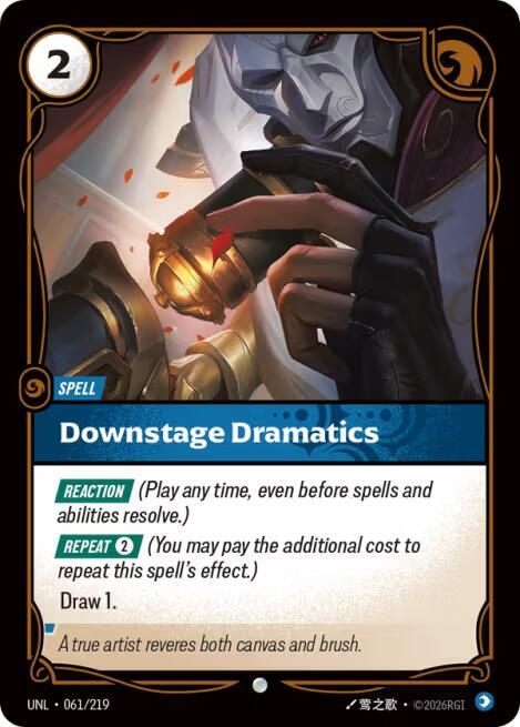 Downstage Dramatics card image