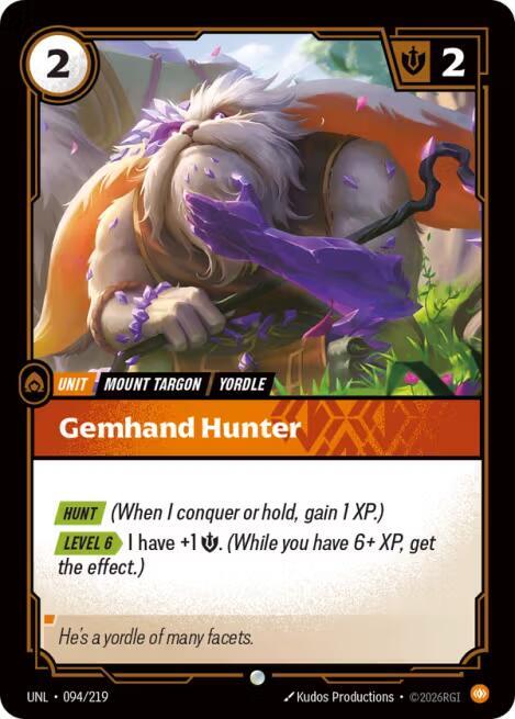 Gemhand Hunter card image