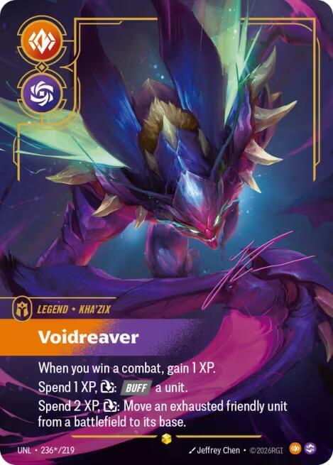 Kha'Zix, Voidreaver (Signature) card image