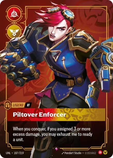 Vi, Piltover Enforcer card image