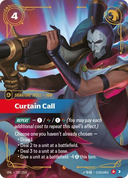 Curtain Call card image