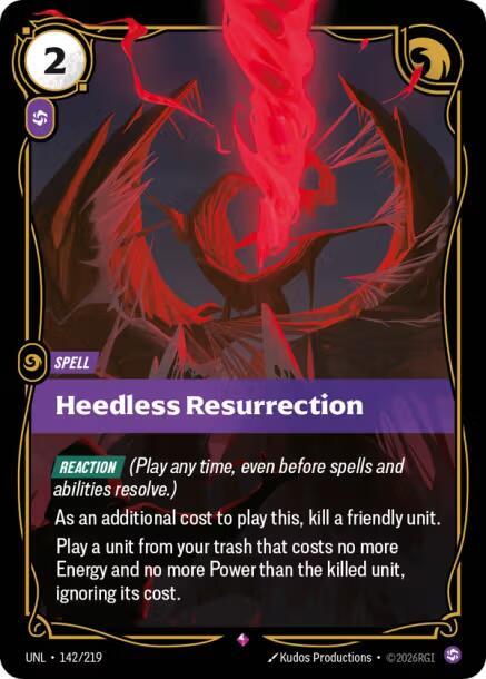 Heedless Resurrection card image