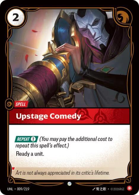 Upstage Comedy card image