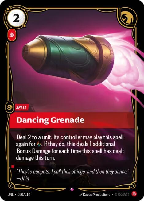 Dancing Grenade card image