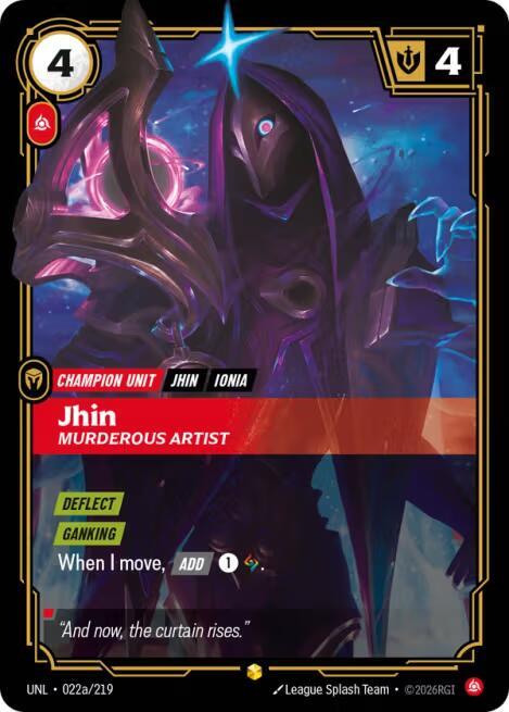 Jhin, Murderous Artist (Alternate Art) card image