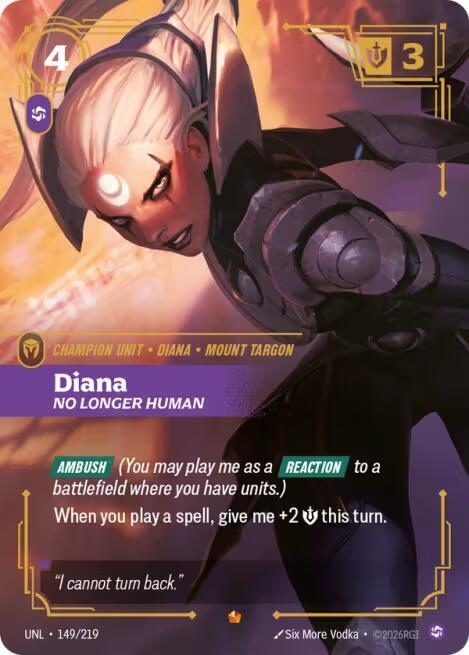 Diana, No Longer Human card image
